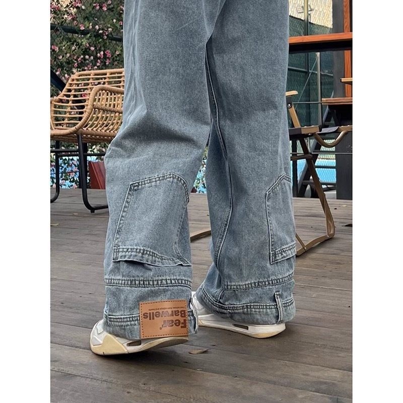 Men's High Street Reverse Denim Jeans