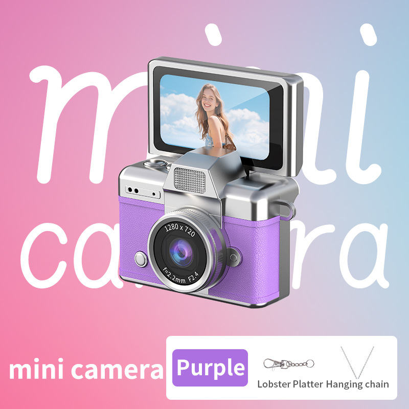 LK-027 Vintage 1080P Mini Action Camera with Flip Screen