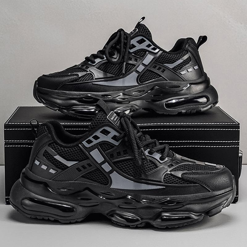 Men's Popcorn Sole Breathable Mesh Sneakers