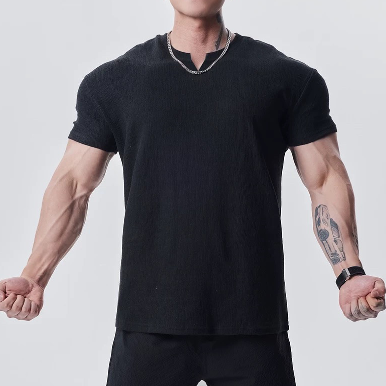 Men’s Athletic Fit Cooling Textured T-Shirt
