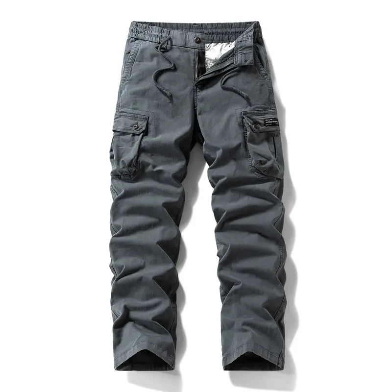 Men’s Vintage Multi-Pocket Outdoor Cargo Pants