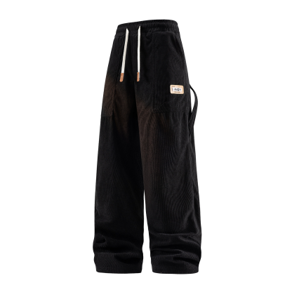 Men’s Relaxed Corduroy Wide-Leg Pants – 30% OFF🔥
