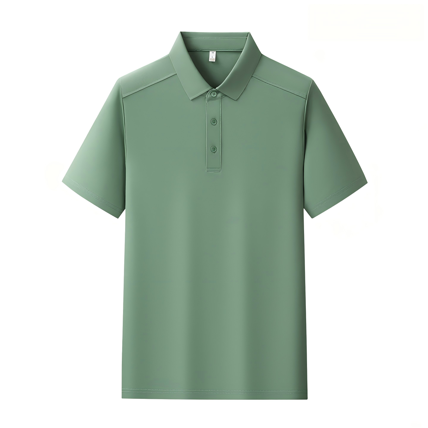 Men's Long-Staple Cotton Pique Short Sleeve Polo Shirt
