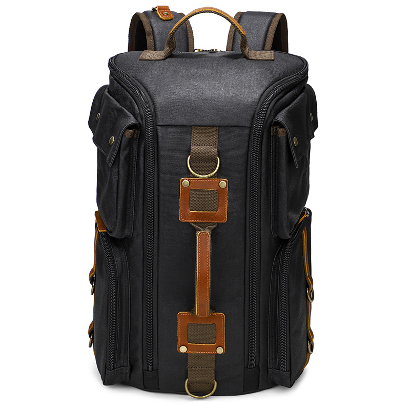 Canvas Waterproof Large Capacity Travel Backpack