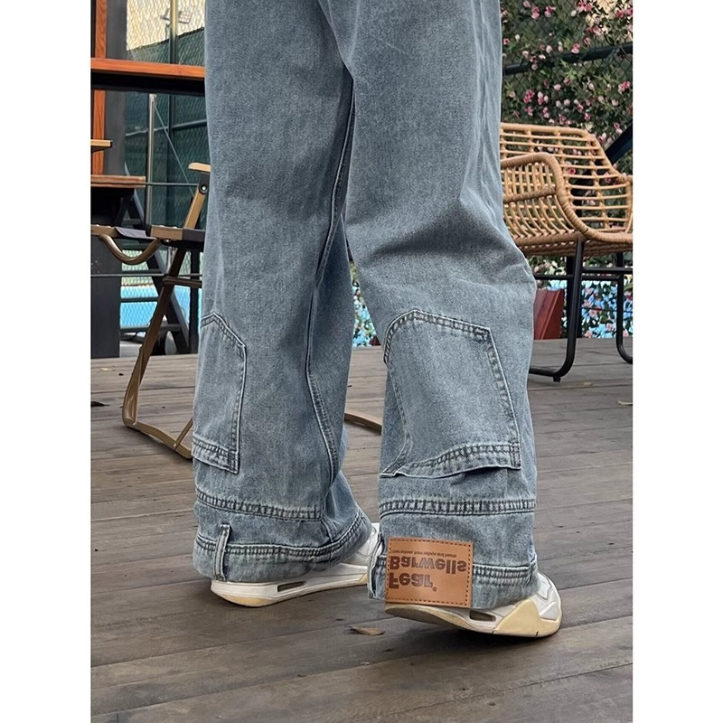 Men's High Street Reverse Denim Jeans