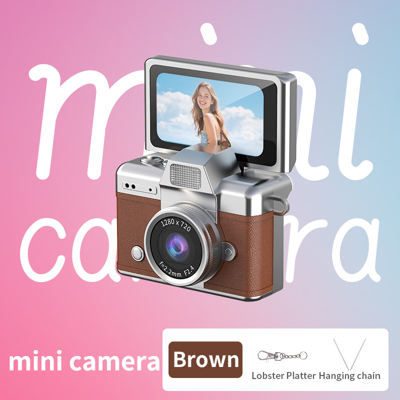 LK-027 Vintage 1080P Mini Action Camera with Flip Screen