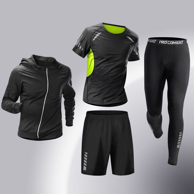 Men’s Compression Sports Set – Quick-Dry Training Outfit