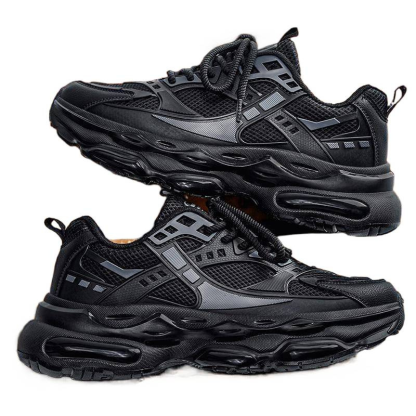 Men's Popcorn Sole Breathable Mesh Sneakers