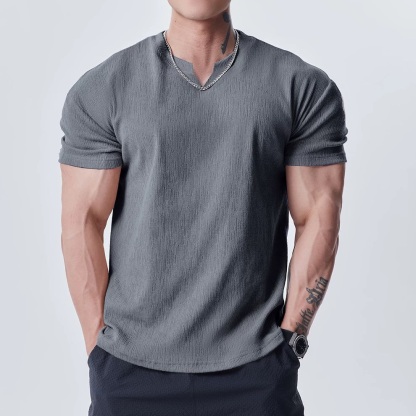 Men’s Athletic Fit Cooling Textured T-Shirt