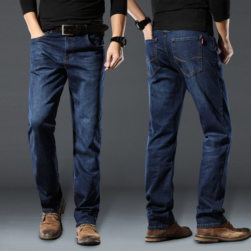 Men’s Classic Straight Jeans – Comfortable & Stylish Fit 👖