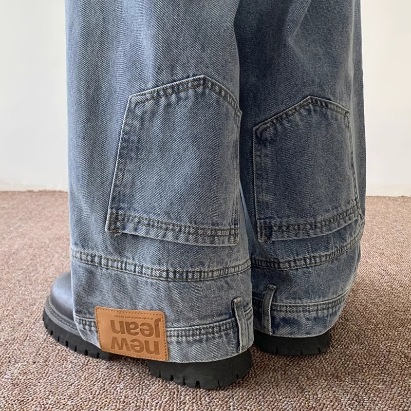 Men's High Street Reverse Denim Jeans