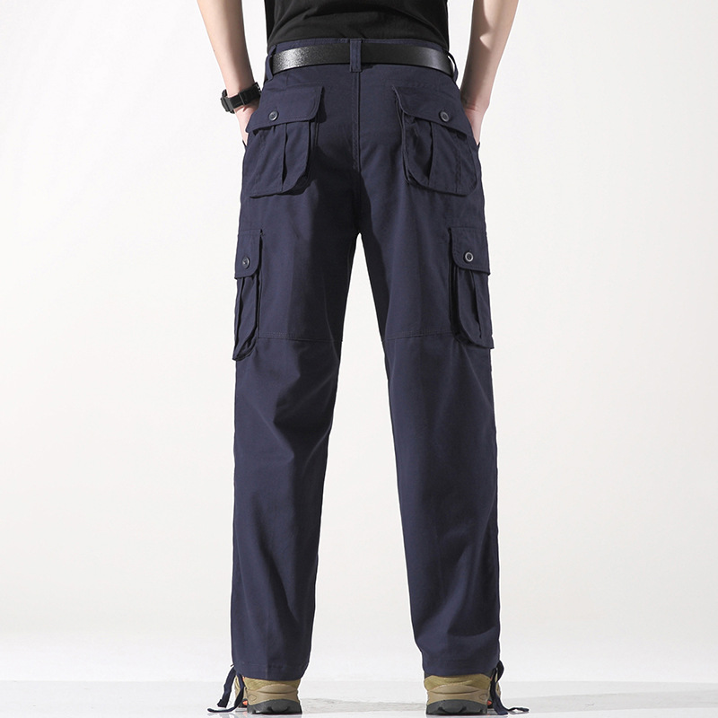 Men’s Outdoor Straight-Leg Cargo Trousers