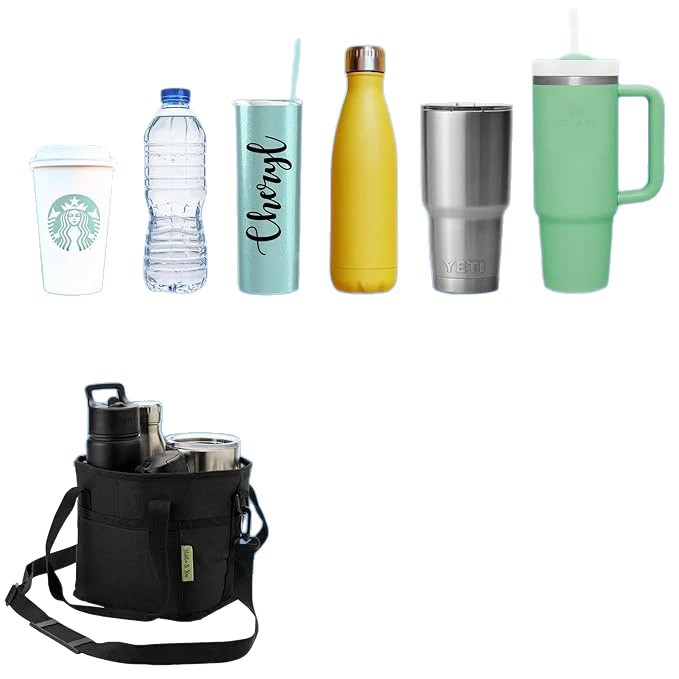No-Spill Car & Outdoor Drink Carrier Bag
