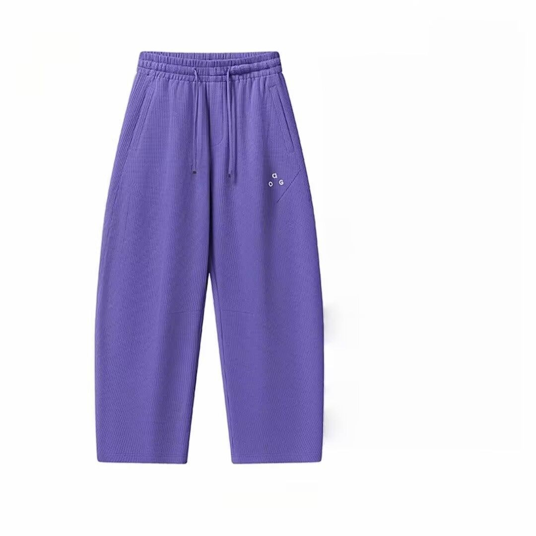 Men’s Lightweight Grid Casual Sweatpants