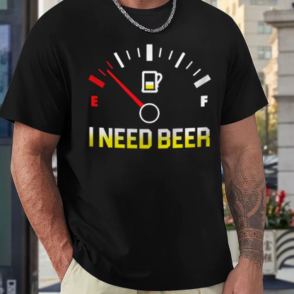 Men's Unique 3D Print Casual T-Shirt – Fun Graphic Tee