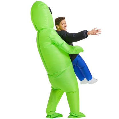 Inflatable Alien Costume – Funny Blow-Up Suit