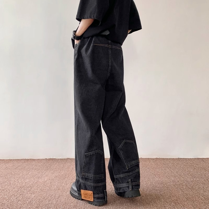 Men's High Street Reverse Denim Jeans