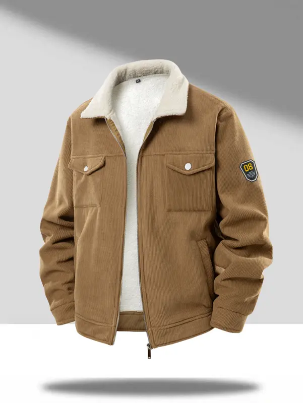 Men’s Vintage Lambswool Lined Jacket