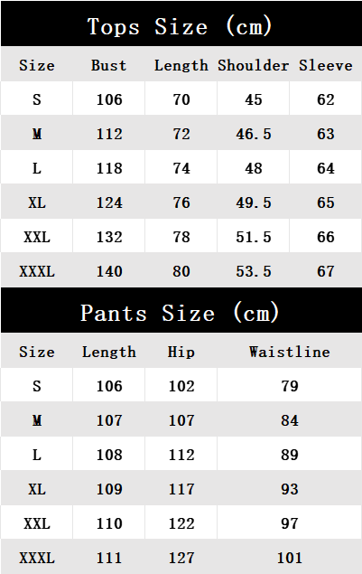 Men’s Casual Tracksuit Set – Long Sleeve Top & Pants