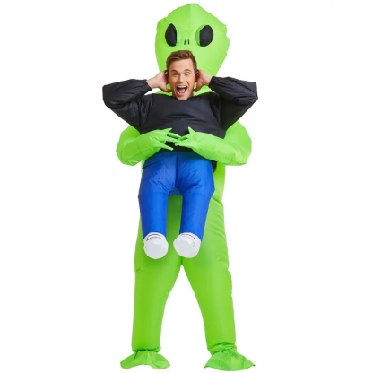 Inflatable Alien Costume – Funny Blow-Up Suit