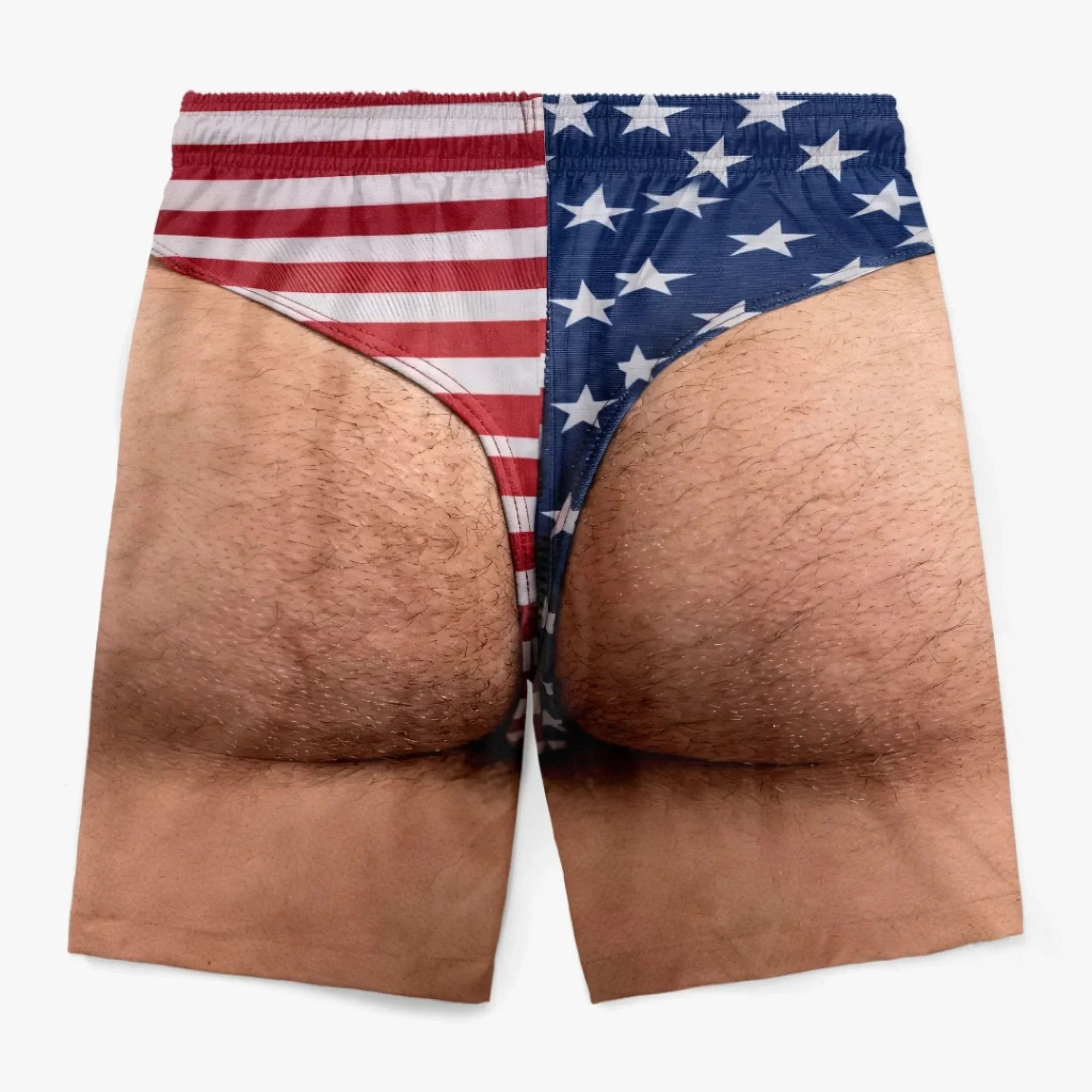 Men's Funny Graphic Swim Trunks Quick Dry Beach Shorts