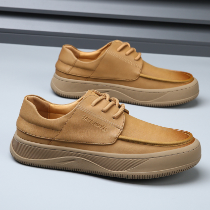 🔥 2025 Men’s Leather Sneakers 👟