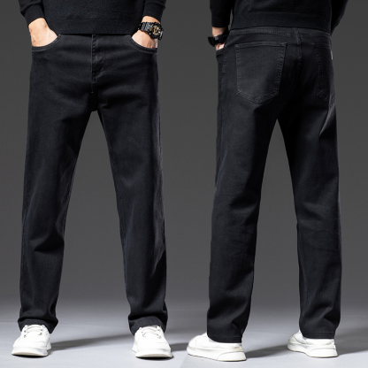 Men’s Classic Straight Jeans – Comfortable & Stylish Fit 👖