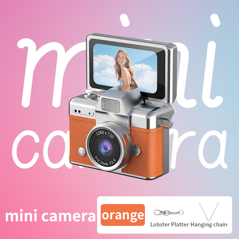 LK-027 Vintage 1080P Mini Action Camera with Flip Screen