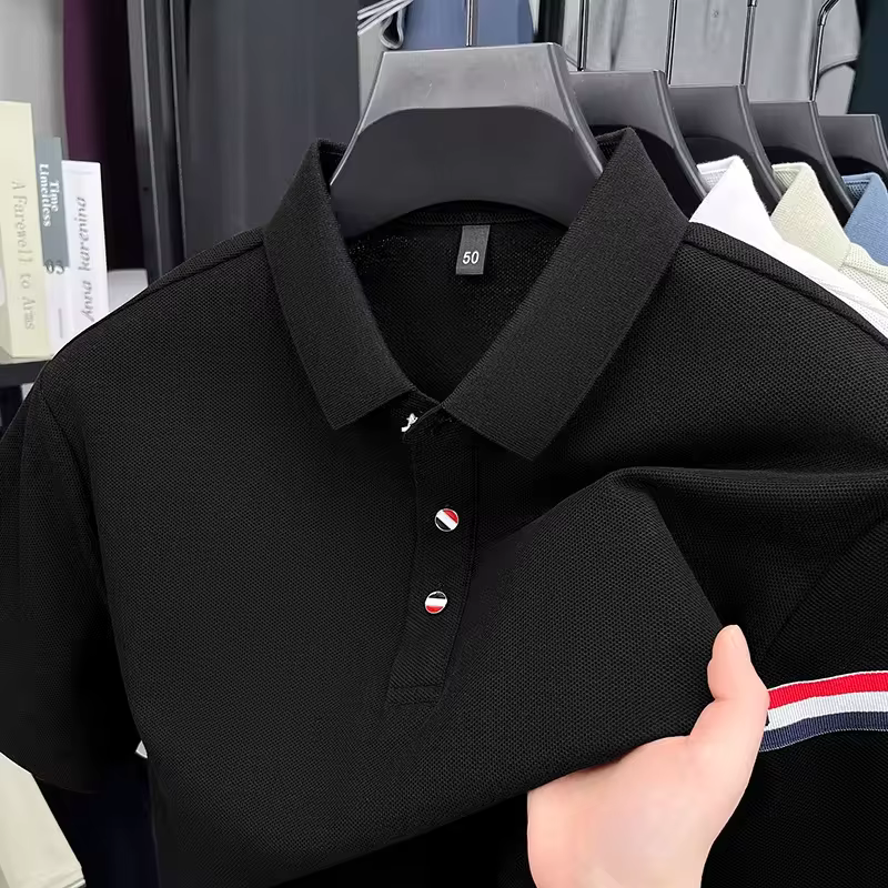 [Copy]👕Men's Summer Polo Shirt ☀️｜Lightweight & Wrinkle-Free