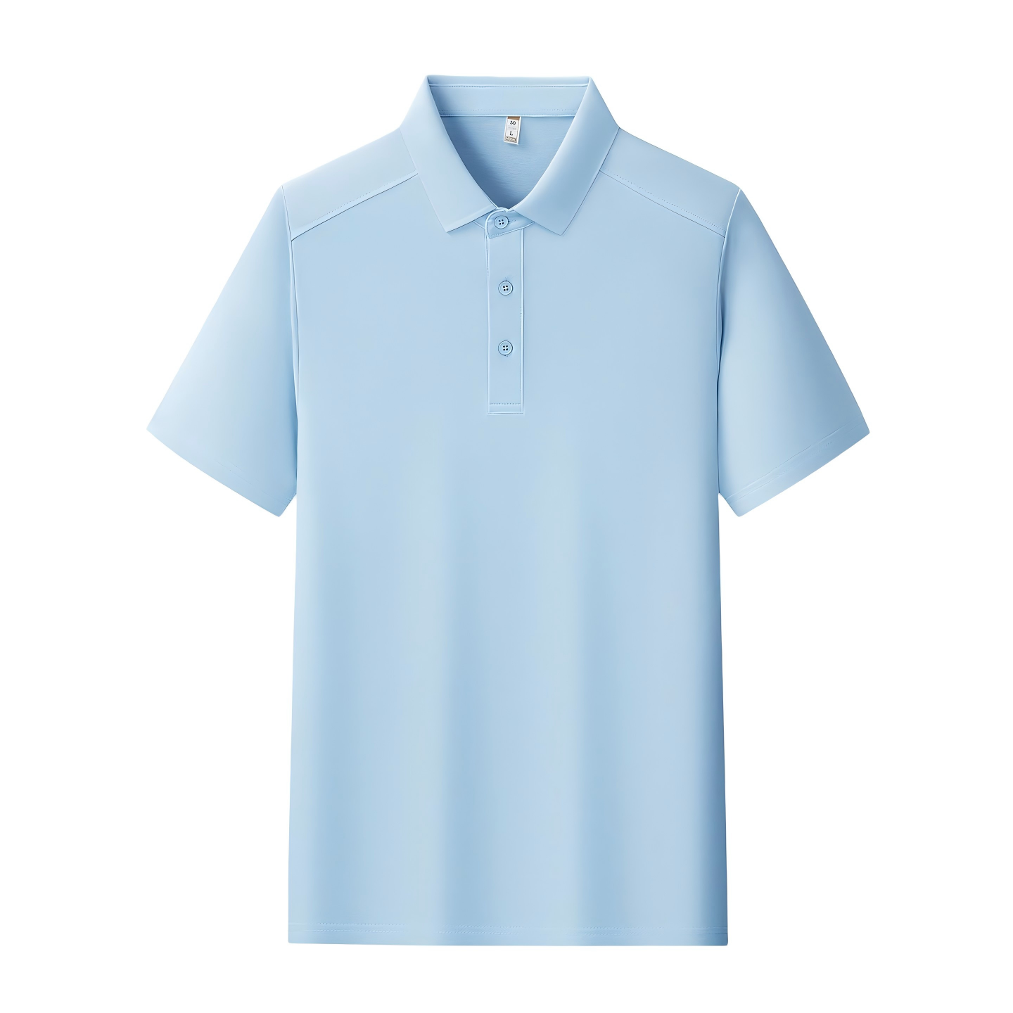 Men's Long-Staple Cotton Pique Short Sleeve Polo Shirt