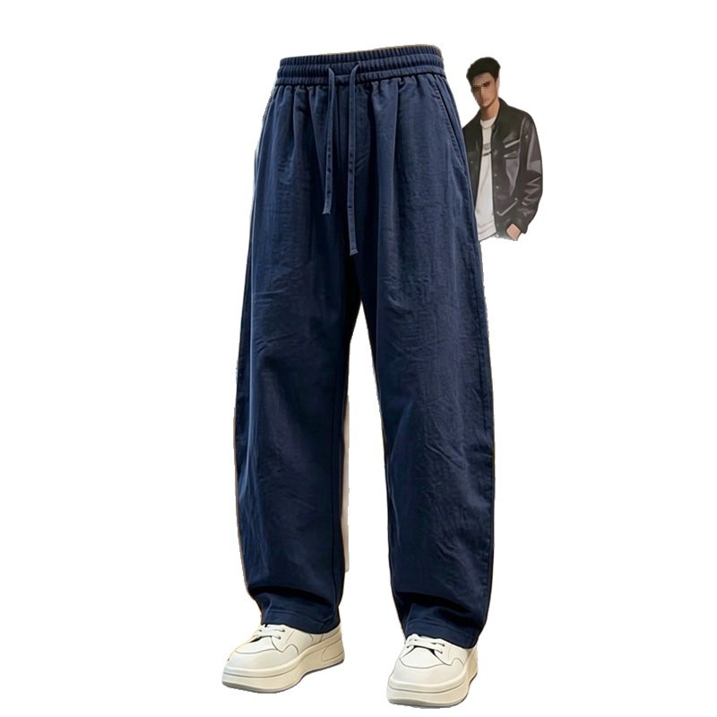 Men's Old Money Cotton Linen Straight-Leg Casual Pants