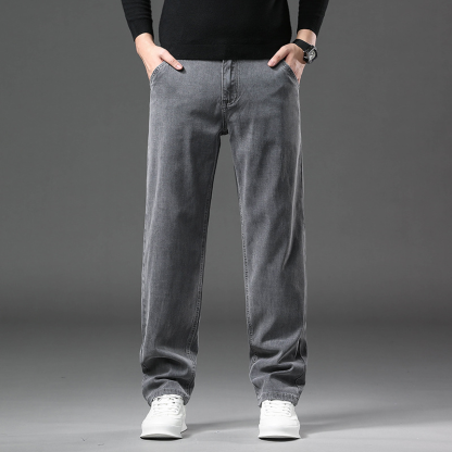 Men’s Classic Straight Jeans – Comfortable & Stylish Fit 👖