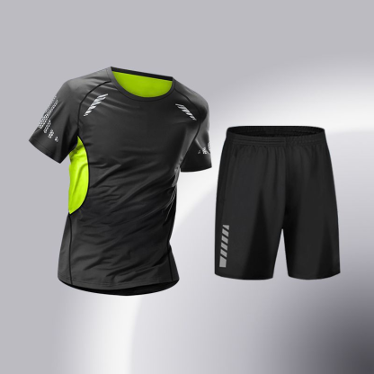 Men’s Compression Sports Set – Quick-Dry Training Outfit