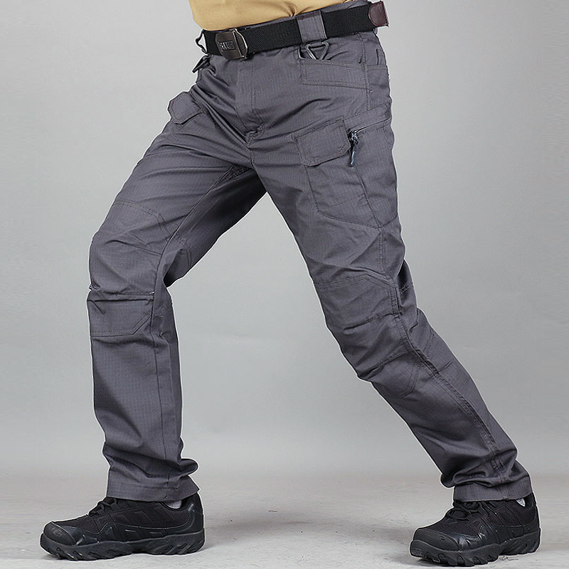 Men's X7 Tactical Cargo Pants Multi-Pocket Outdoor Utility Trousers