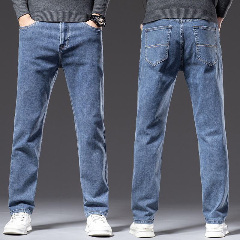 Men’s Classic Straight Jeans – Comfortable & Stylish Fit 👖