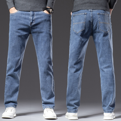 Men’s Classic Straight Jeans – Comfortable & Stylish Fit 👖