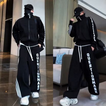 New Men’s Fleece-Lined Casual Set