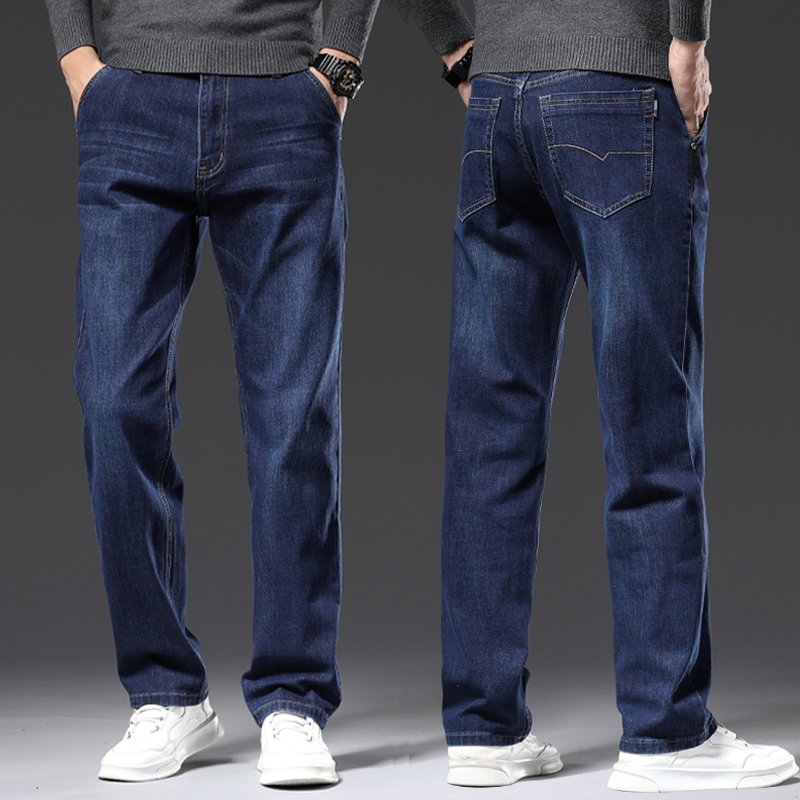 Men’s Classic Straight Jeans – Comfortable & Stylish Fit 👖