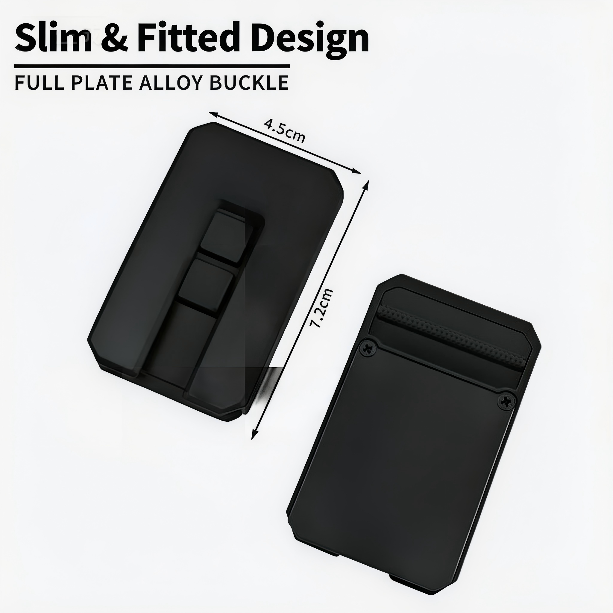 Men’s New-Generation Slide Buckle Belt