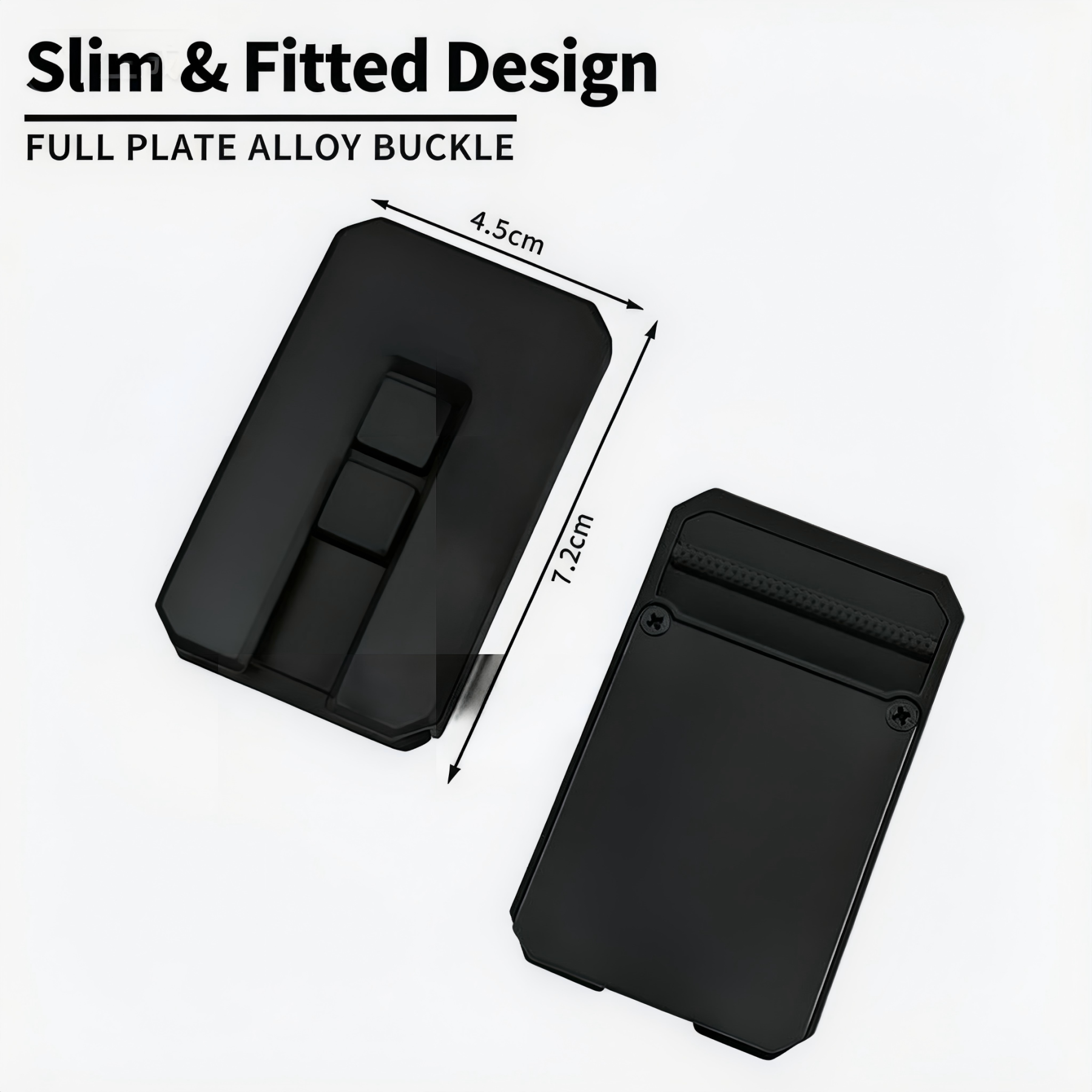 Men’s New-Generation Slide Buckle Belt