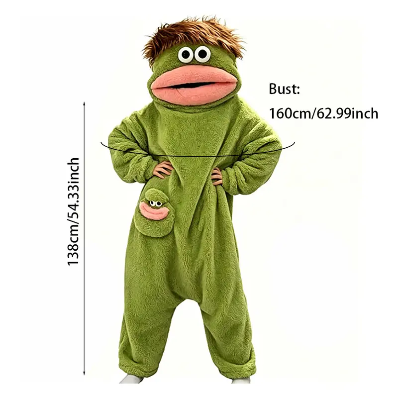 Funny Monster Wearable Blanket Pajama Hoodie