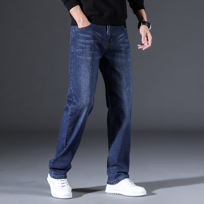 Men’s Classic Straight Jeans – Comfortable & Stylish Fit 👖