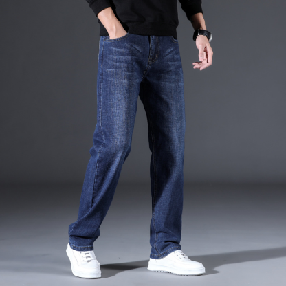 Men’s Classic Straight Jeans – Comfortable & Stylish Fit 👖