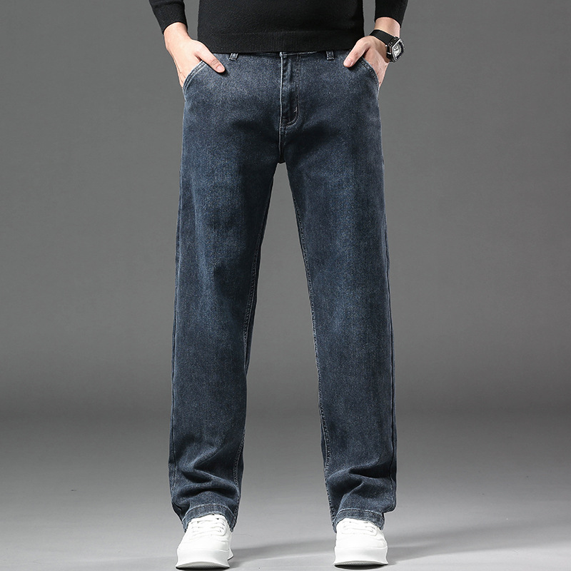 Men’s Classic Straight Jeans – Comfortable & Stylish Fit 👖