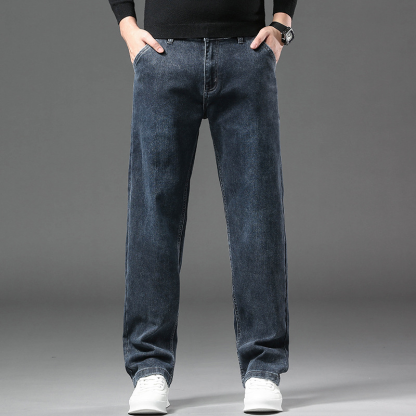 Men’s Classic Straight Jeans – Comfortable & Stylish Fit 👖