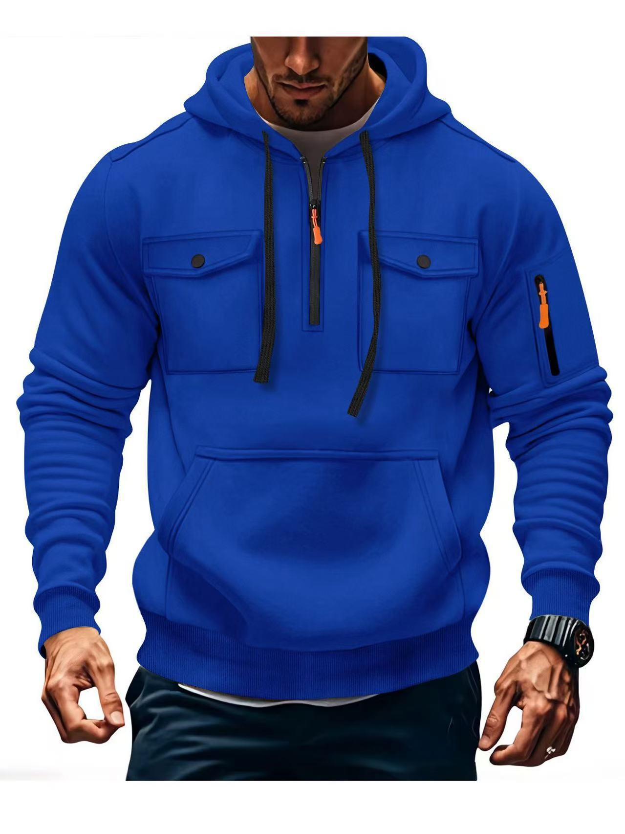Men’s Multi-Pocket Hoodie