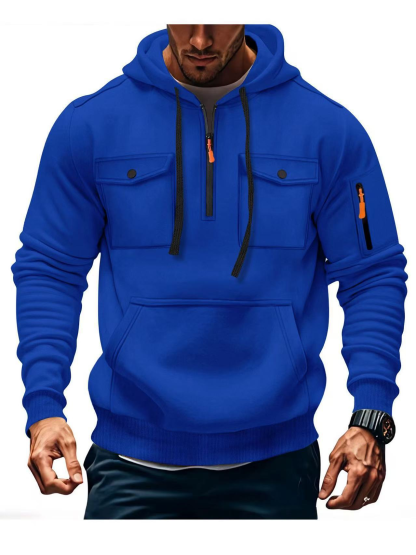Men’s Multi-Pocket Hoodie