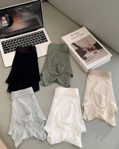 Men’s Ice Silk Breathable Boxer Briefs