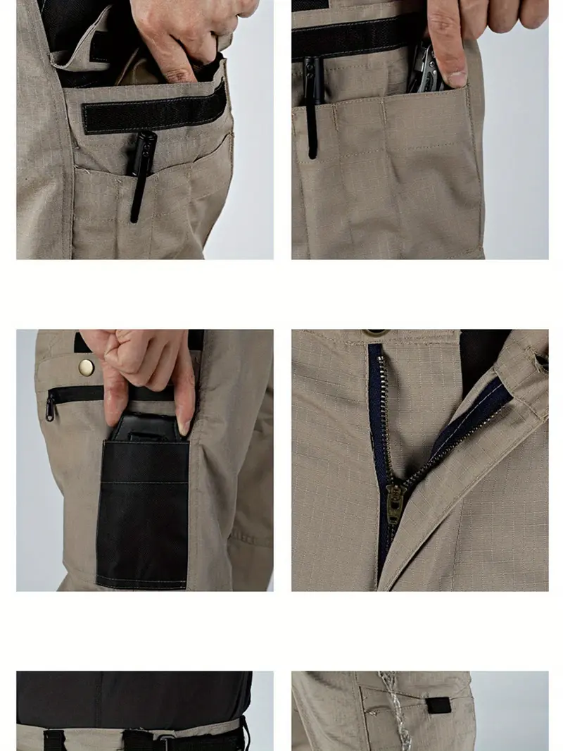 Men’s Tactical Multi-Pocket Cargo Pants