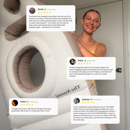 The Noomi™ Belly Sleep Pregnancy Pillow